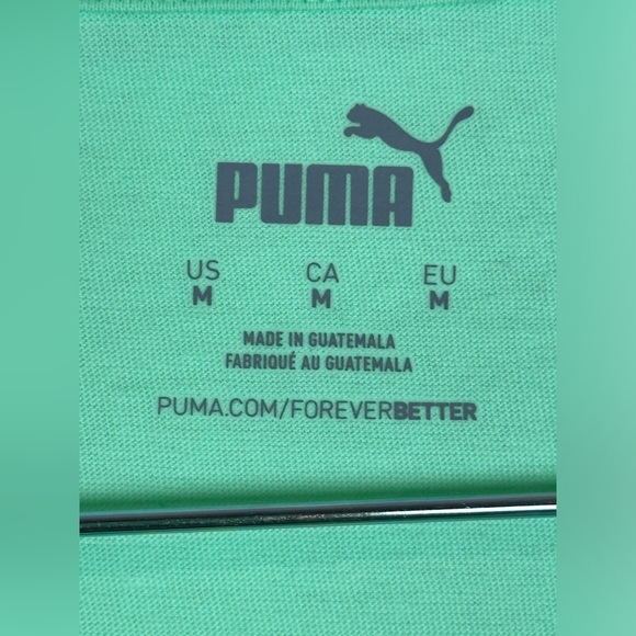 Puma Green Muscle T- Size Medium - Picture 5 of 7